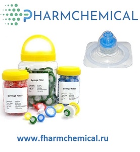 Шприцевой фильтр мембранный 0,45 мм, 30,0 мм, стерильно, 45 штук, PVDF Шприцевой фильтр мембранный 0,45 мм, 30,0 мм, стерильно, 45 штук, PVDF