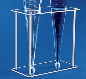 Опора под седиментационный пластиковый конус Имхоффа SAN 1000 мл для 2 штук Kartell labware Опора под седиментационный пластиковый конус Имхоффа SAN 1000 мл для 2 штук Kartell labware