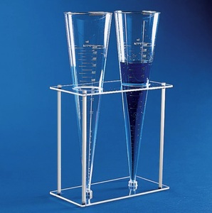 Седиментационный пластиковый конус Имхоффа SAN 1000 мл. 2 штуки Kartell labware Седиментационный пластиковый конус Имхоффа SAN 1000 мл. 2 штуки Kartell labware